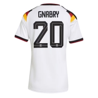 Camiseta Alemania Serge Gnabry #20 Primera Equipación Replica Mundial 2026 para mujer mangas cortas